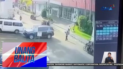 Guwardiya, nabundol ng jeep sa parking lot | Unang Balita