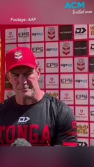 Tonga rugby coach Woolf savours farewell tour