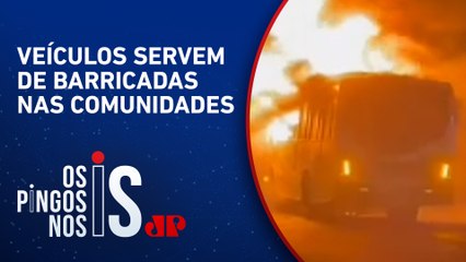 Criminosos sequestram ônibus para impedir avanço da PM no Rio de Janeiro