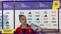 Coupe du Monde Féminine U17 République Dominicaine  #AfricaFootUnited : La réaction des joueuses espagnoles  après la victoire contre les États-Unis 
