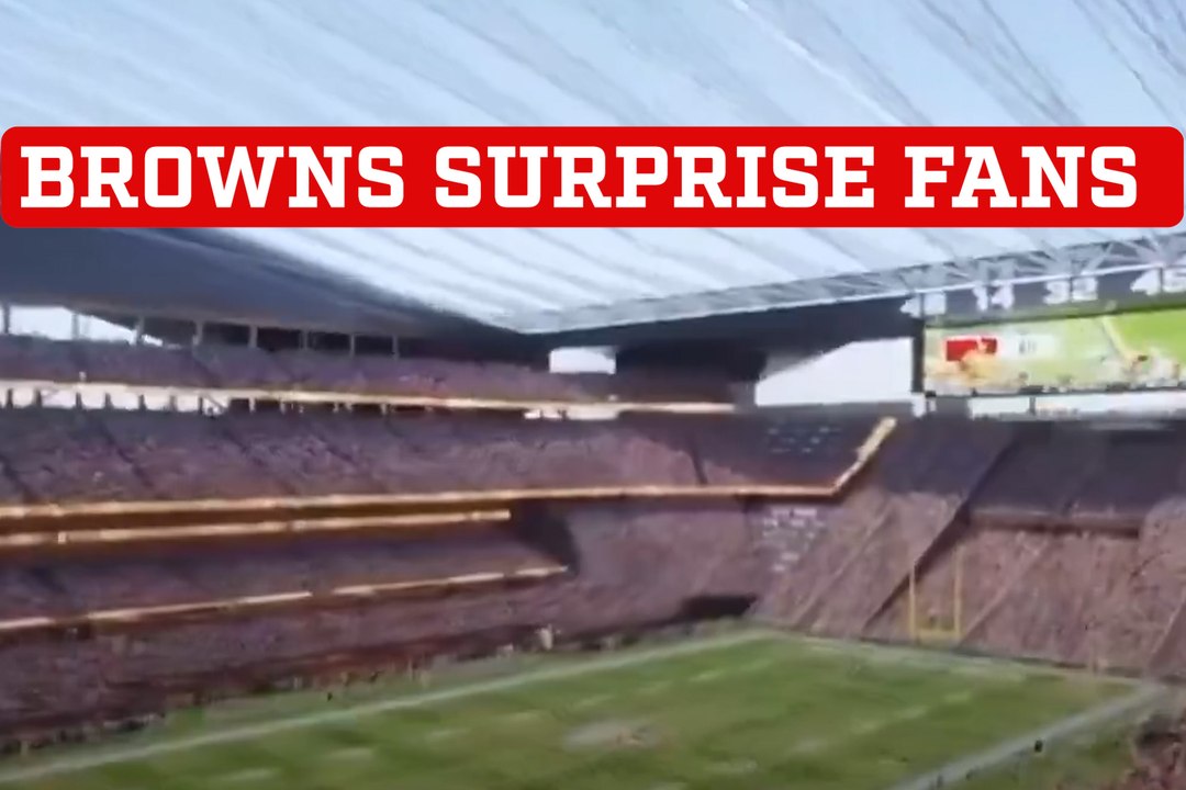 Cleveland Browns surprise fans with multi-million dollar investment in impressive new stadium