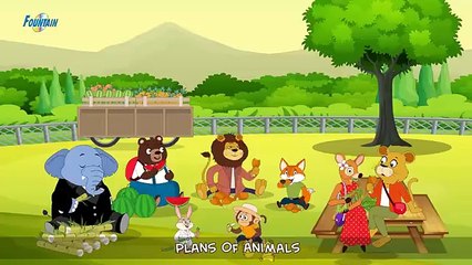 PLANS OF ANIMALS - English Story _ Stories For Kids _ Moral Stories In English _ English Cartoon