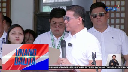 Suspended Porac Mayor Jaime Capil, wala pa raw natatanggap na kopya sa isinampang reklamong graft laban sa kaniya | Unang Balita