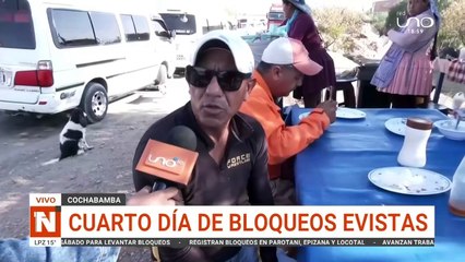 Se incrementan a 13 los puntos de bloqueo instalados en carreteras de Bolivia