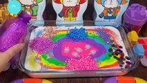 Relaxing Doraemon ASMR: Glitter, Shimmer, and Makeup Slime Mixing