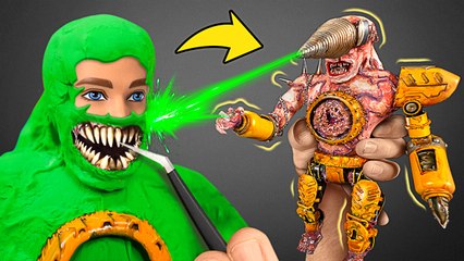 We Made All the Zombie Titans from Skibidi Toilet Multiverse! Scary DIY Crafts