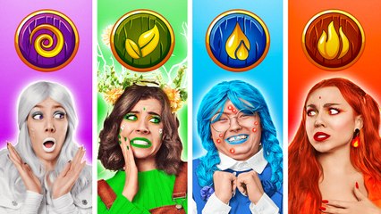 Les meilleurs moments des quatre éléments dans la vie réelle ! Les superpouvoirs sont réels !