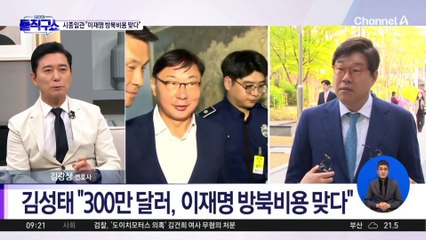김성태, 시종일관 “이재명 방북비용 맞다”