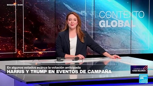 Barack Obama reitera su apoyo a Kamala Harris, a menos de un mes de las elecciones en EE. UU.