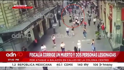 ¡Última Hora! Un muerto y dos heridos por balacera en el Centro de la CDMX, ¿y la seguridad?