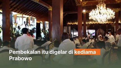 Ikut Pembekalan di Rumah Prabowo, Ini Kesan Para Calon Menteri