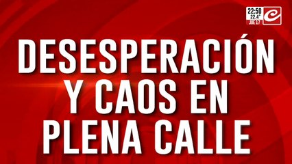 Intentó recuperar su moto de un delincuente y casi es atropellado