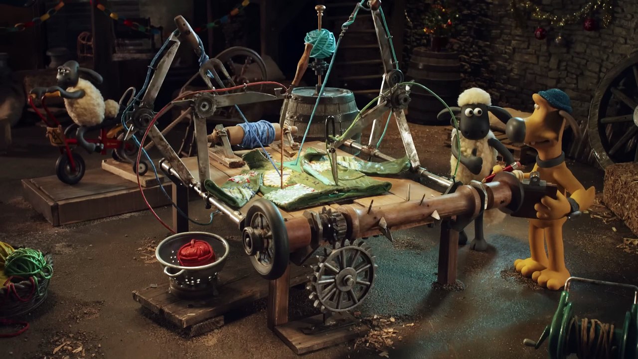 Shaun the Sheep x Barbour  Christmas Advert 2023