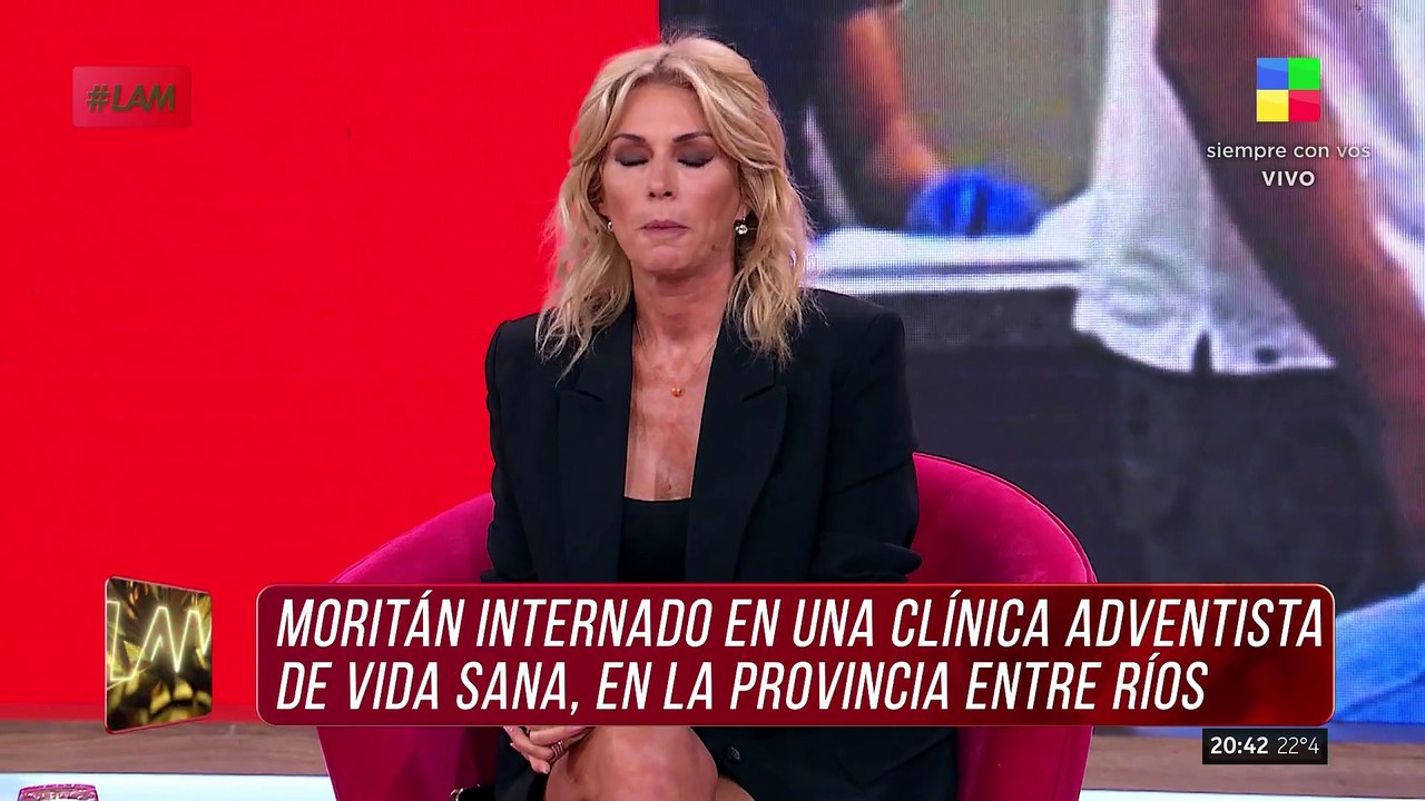 Roberto García Moritán, internado