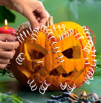 Des façons créatives de décorer les citrouilles d'Halloween !
