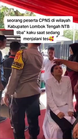 Cewek Peserta CPNS Tiba Tiba Badannya Kaku Tidak Bisa Gerak Saat Ujian