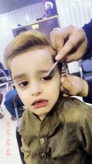 Bacha bohat ro raha hy #alisonu26 #youtube #hairstyle