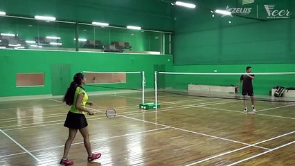 Badminton - Backhand flick serve