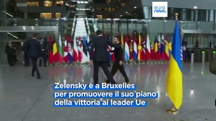 Zelensky a Bruxelles: Ucraina conta su aiuti da 40 miliardi di dollari dalla Nato