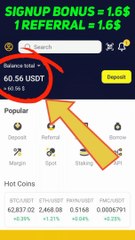 I Earn 60$ From This App Without Investment  || 1.6$ Signup Bonus || Make Money online 2025