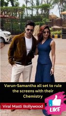 Varun-Samantha all set to rule the screens with their Chemistry