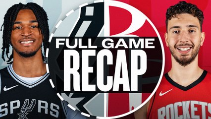 Game Recap: Rockets 129, Spurs 107
