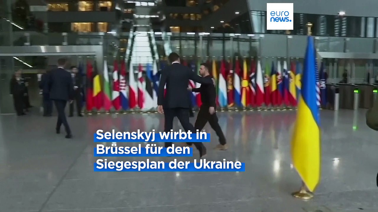 Selenskyi betont „Einigkeit der NATO für die ukrainische Sache“ nach Treffen mit NATO-Chef