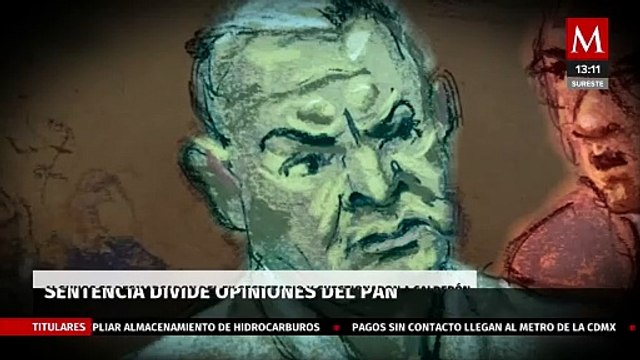 Sentencia de Genaro García Luna divide opiniones en el PAN; algunos cuestionaron a Calderón
