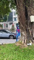 Spiderman SMASHES Cartoon to Pieces with HAMMER?!