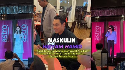 Hisyam Hamid Tidak Sanggup Mainkan Watak “Haikal” Kerana Terlalu Kejam