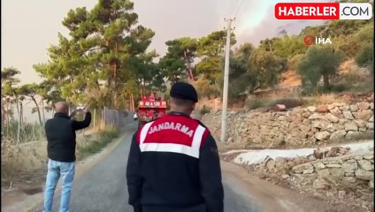 Muğla Gökova Körfezi'nde Orman Yangını Başladı