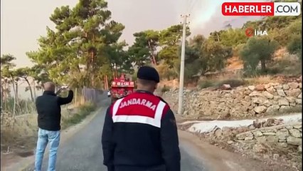 Muğla Gökova Körfezi'nde Orman Yangını Başladı