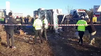 Aksaray'da yolcu otobüsü kazası: 4 ölü