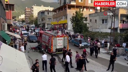 Fren Arızası Olan Kepçe, 7 Araca Çarptı: Kaza Anının Görüntüleri Ortaya Çıktı