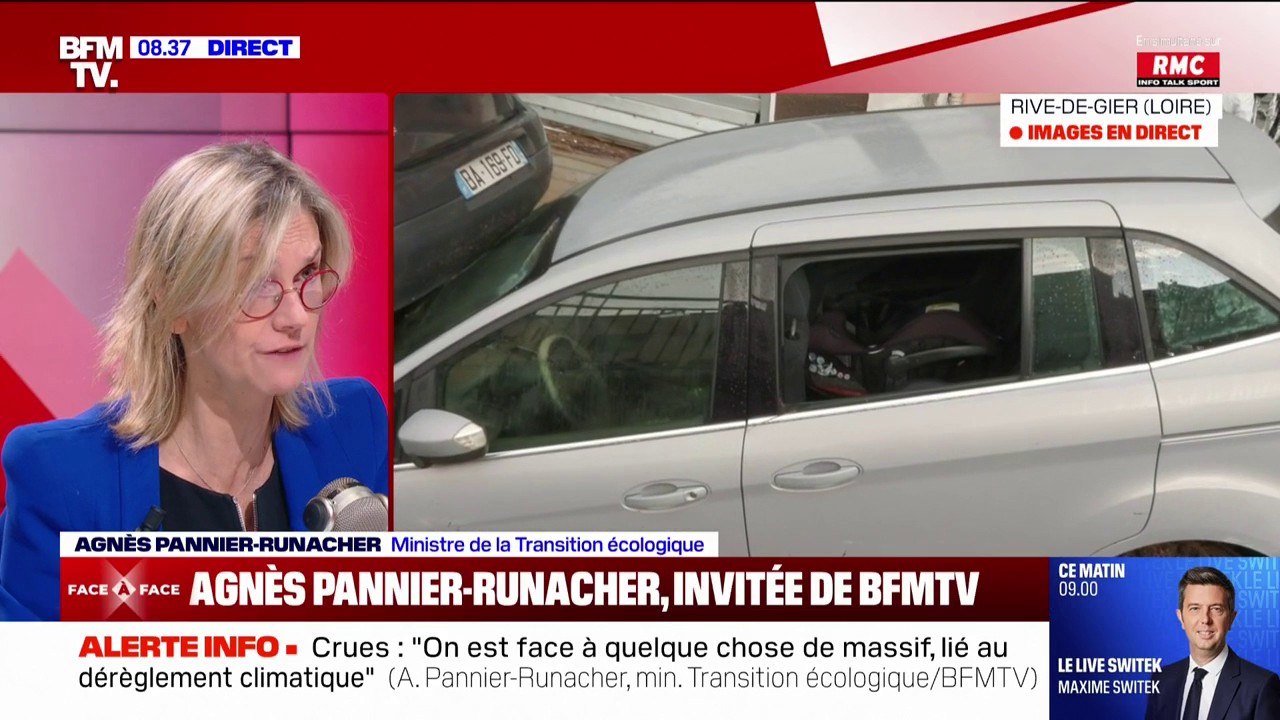 Inondations: "Nous allons très rapidement traiter le sujet de la catastrophe naturelle", déclare Agnès Pannier-Runacher