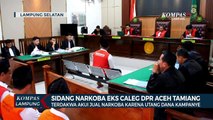 Sidang Eks Caleg DPRK Aceh Tamiang Selundupkan Narkoba