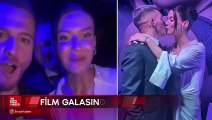 Devrim Özkan ile Lucas Torreria film galasında aşka geldi