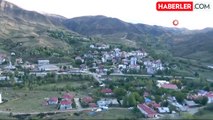 Tunceli'nin yüksek kesimleri karla kaplandı