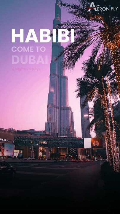 Habibi Comes to Dubai | AeronFly | Make Your Safar Suhana