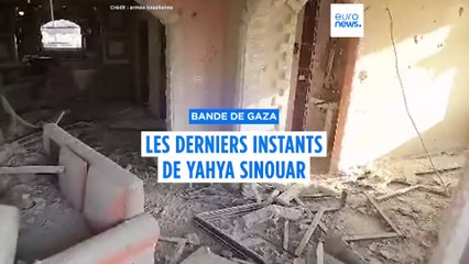 Vidéo : les derniers instants du chef du Hamas Yahya Sinouar