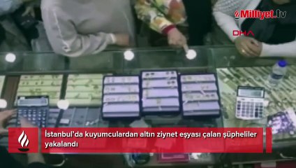 Kameralar incelendi, şok gerçek ortaya çıktı! Altınları böyle çaldılar