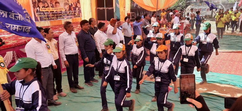 छात्राओं की जिला स्तरीय प्रतियोगिता का आगाज, देखें वीडियो