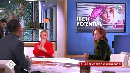 Audrey Fleurot critique la version américaine de "HPI" dans "C à vous"