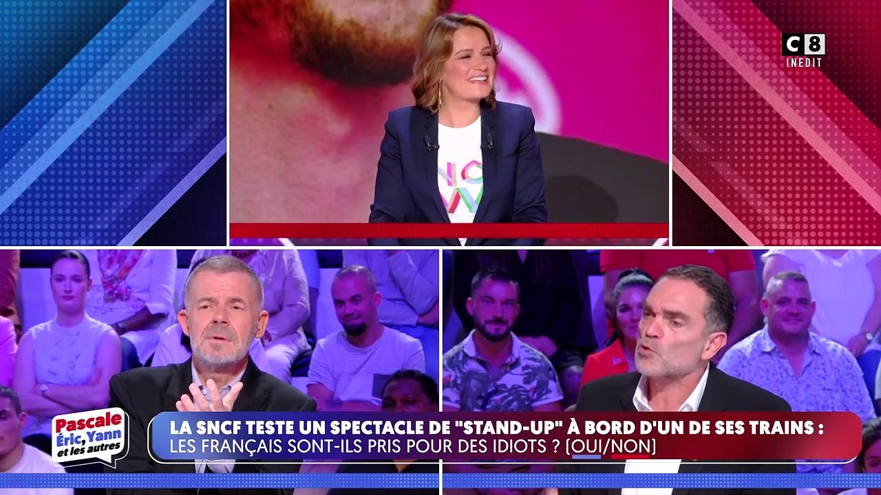 Hors de lui, Yann Moix quitte le plateau de "Pascale, Eric, Yann et les autres" en direct sur C8