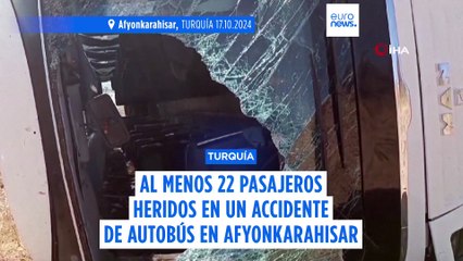 Un accidente de un autobús con turistas japoneses en Turquía deja 22 heridos