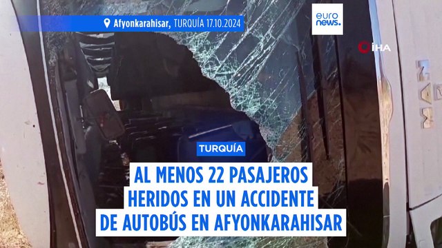 Un accidente de un autobús con turistas japoneses en Turquía deja 22 heridos