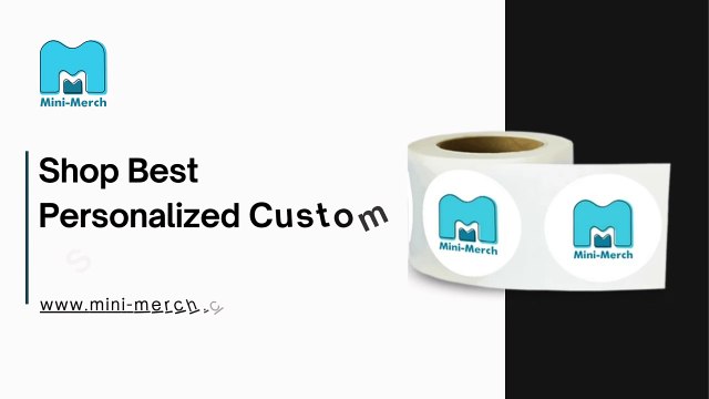 Shop Best Personalized Custom Stickers | Mini-Merch