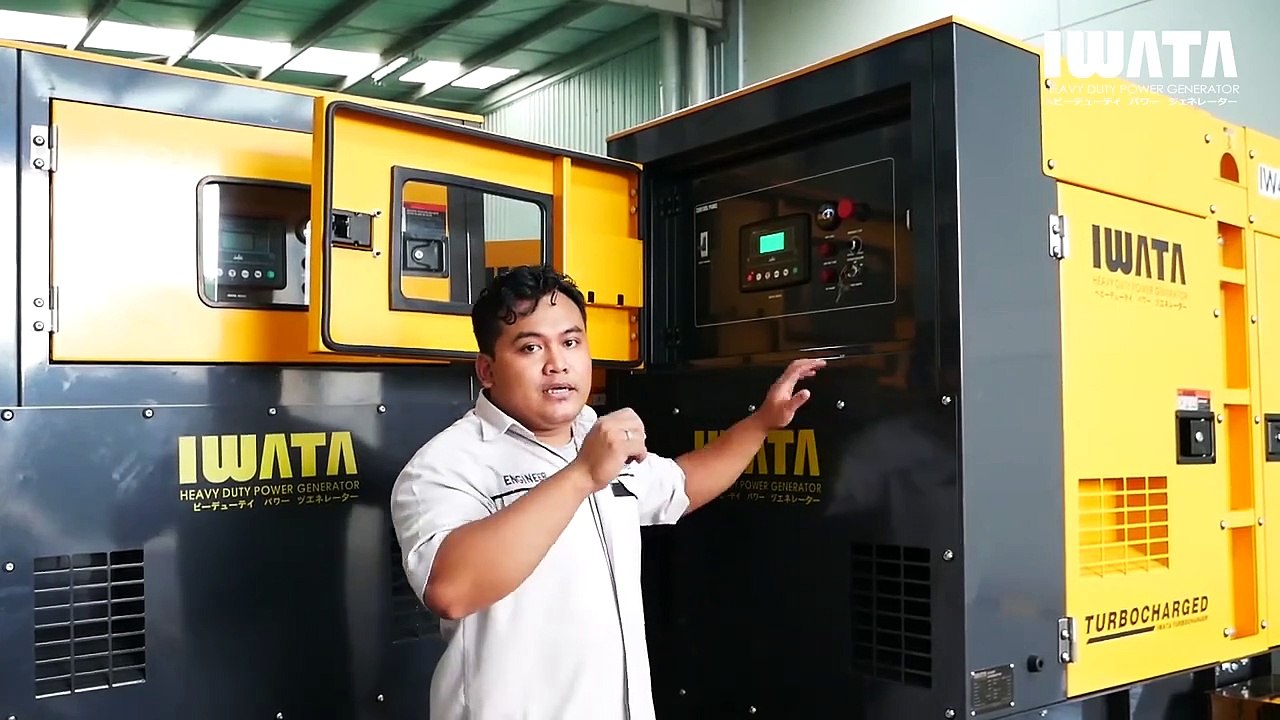 REVIEW SILENT GENERATOR DILENGKAPI DENGAN TRAILER - IWATA IW48WS