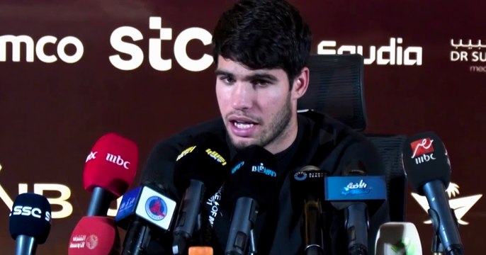 Tennis - Six Kings Slam 2024 - Carlos Alcaraz : Sharing the court with Rafael Nadal was extraordinary but a sad moment as well...