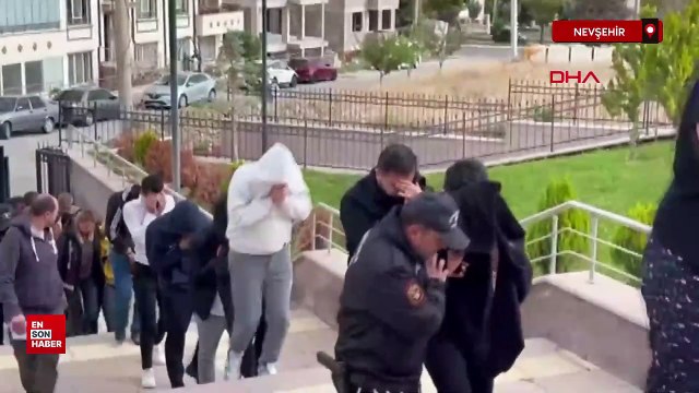 Nevşehir merkezli yasa dışı bahis operasyonunda 15 şüpheli adliyeye sevk edildi